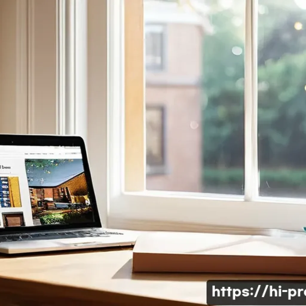 온라인 경매 비즈니스 - **Prompt 1: The Savvy Seller's Home Office**
    A bright, clean, and organized home office setup. A...