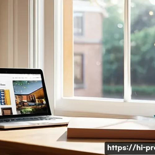 온라인 경매 비즈니스 - **Prompt 1: The Savvy Seller's Home Office**
    A bright, clean, and organized home office setup. A...